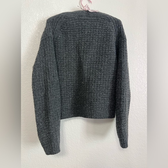 Universal Thread Charcoal Cardigan Sweater - Picture 2 of 8